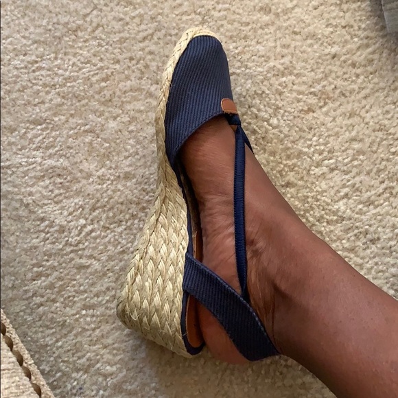 Ralph Lauren Navy Espadrilles - Picture 4 of 4
